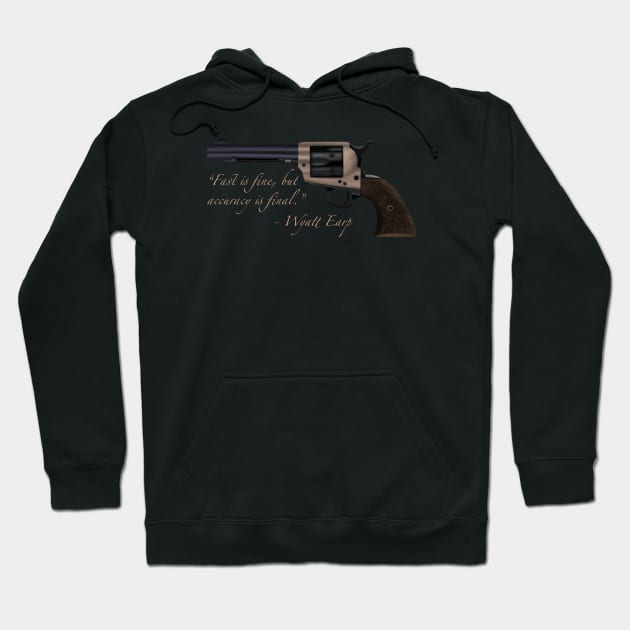 Fast is fine. Hoodie by 752 Designs